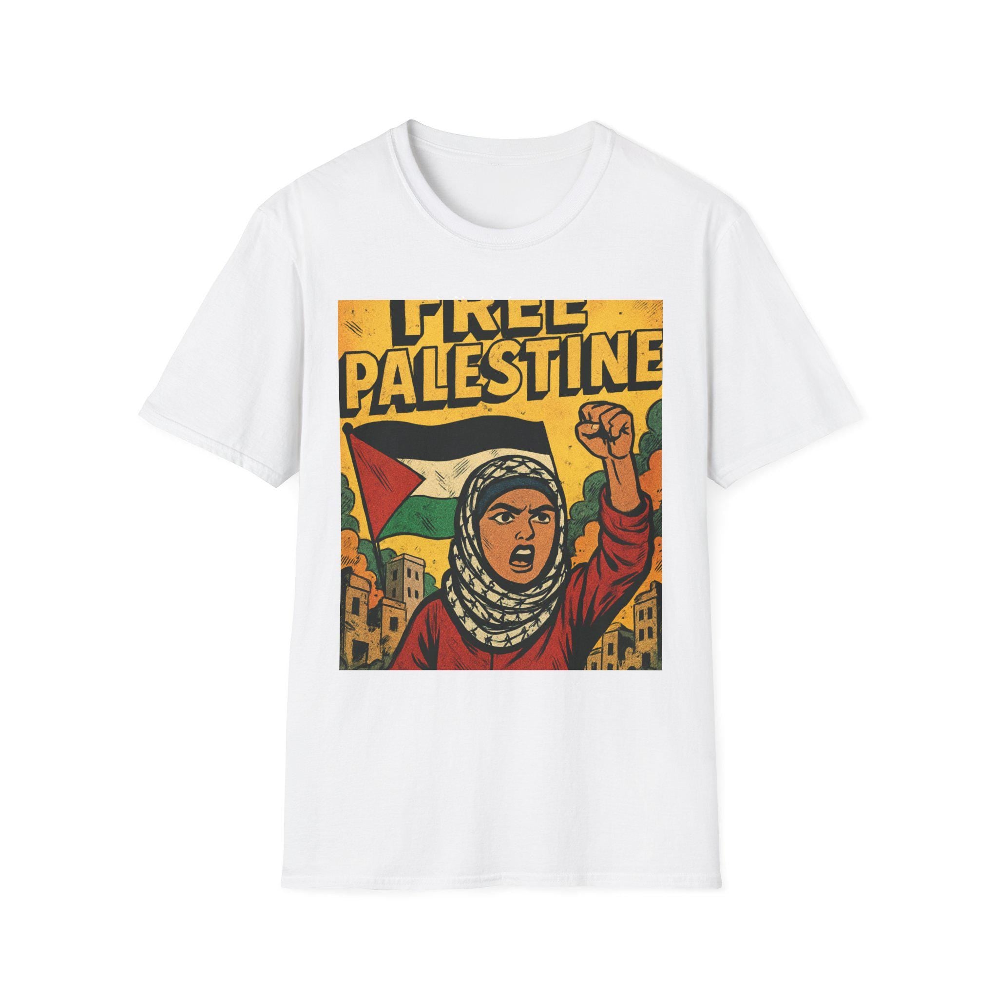 Empowering Statement Tee - Free Palestine Graphic, Activism Shirt, Social Justice Apparel, Unisex T-Shirt, Casual Wear, Gifts for Advocates