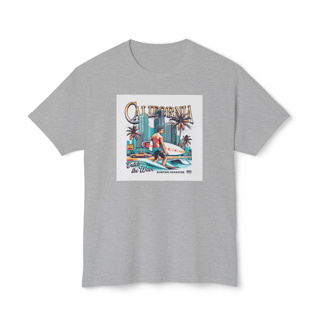 California Vintage Surf T-Shirt, Summer Shirt, Beachwear, Gift for Surfers, Casual Tee