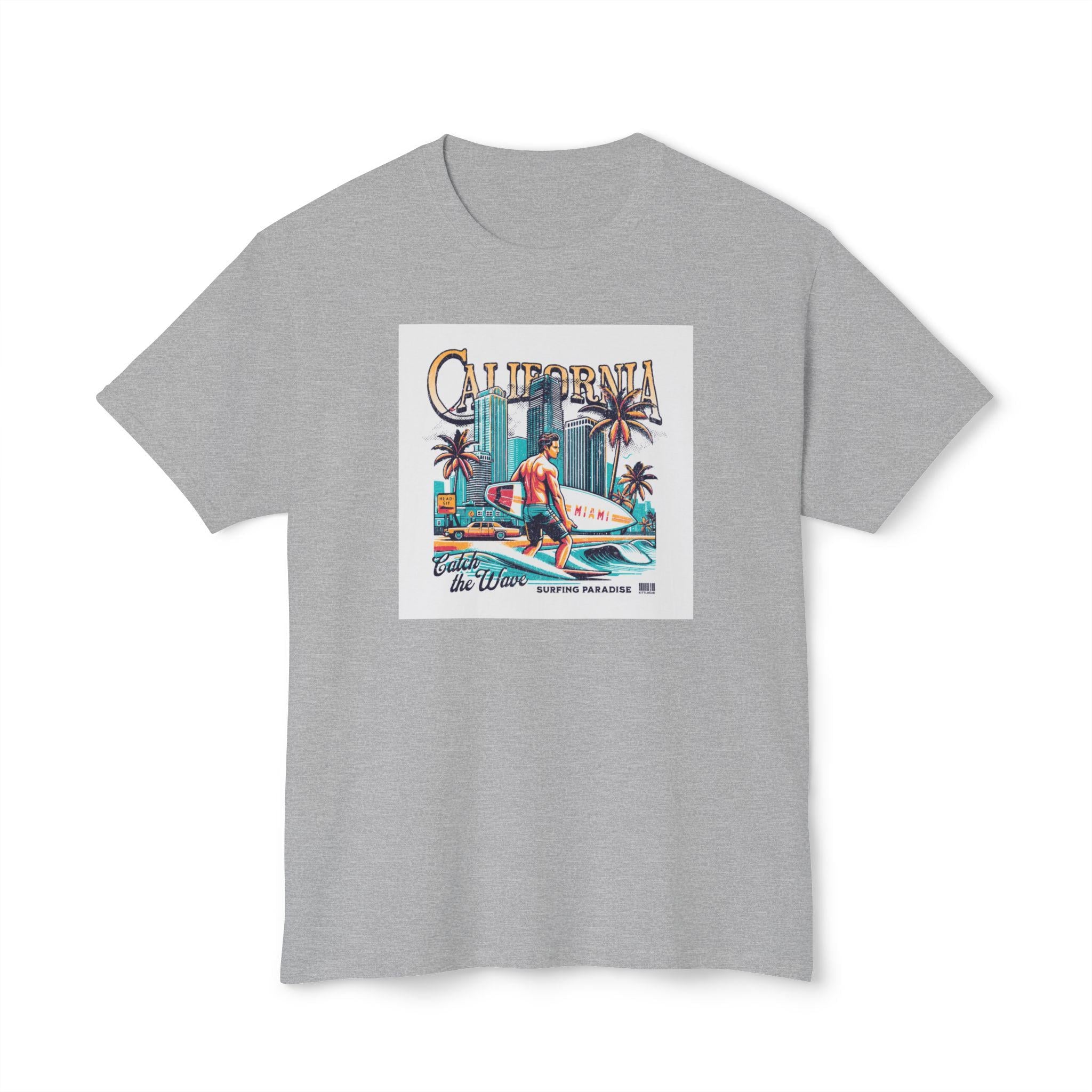 California Vintage Surf T-Shirt, Summer Shirt, Beachwear, Gift for Surfers, Casual Tee
