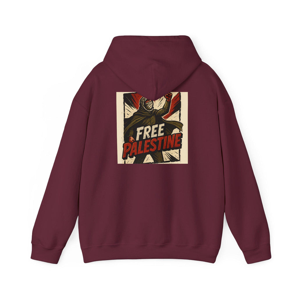 Palestine Pride Unisex Hoodie, Cozy Statement Sweatshirt, Graphic Hoodie for Activists, Ethical Fashion Gift, Political Statement Apparel