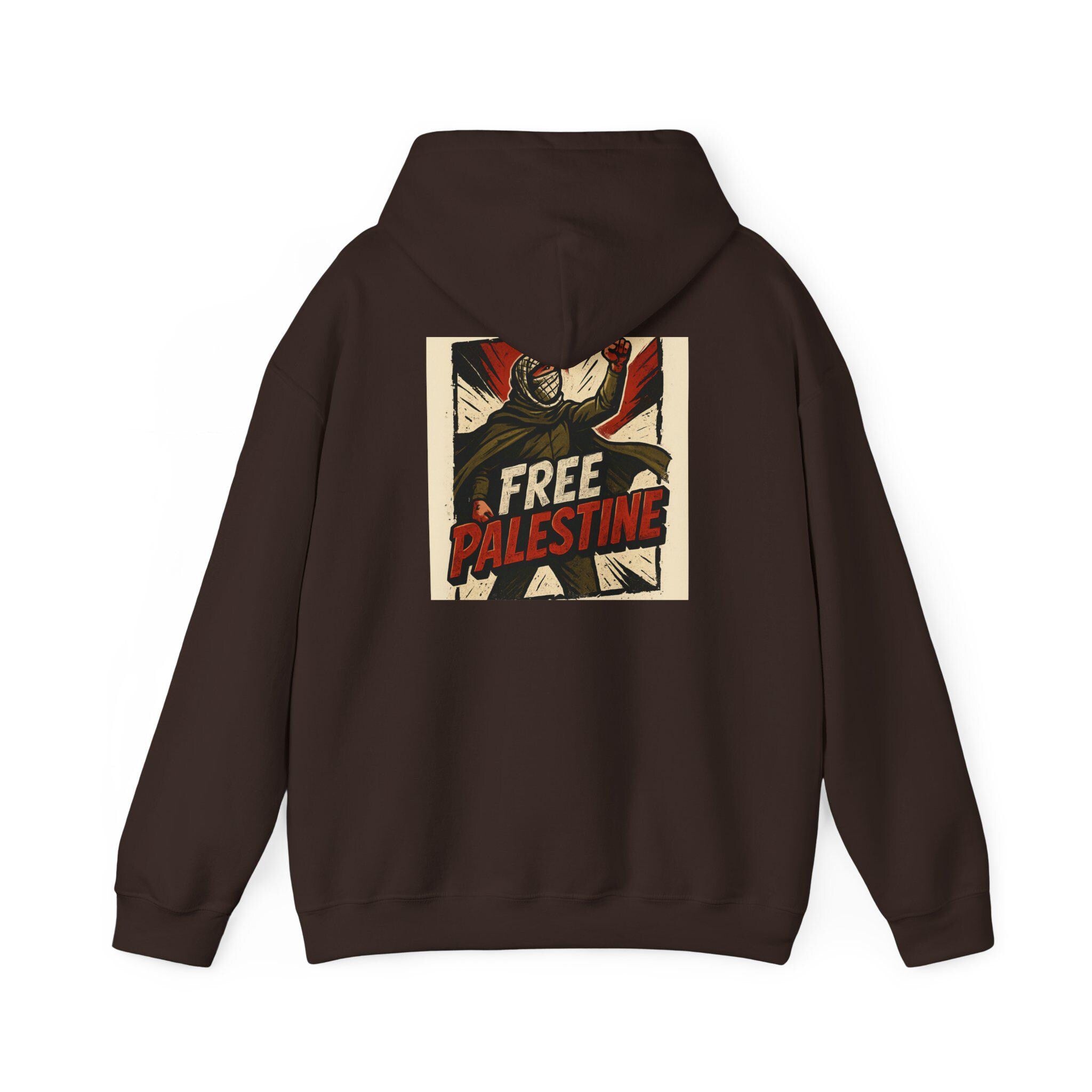 Palestine Pride Unisex Hoodie, Cozy Statement Sweatshirt, Graphic Hoodie for Activists, Ethical Fashion Gift, Political Statement Apparel