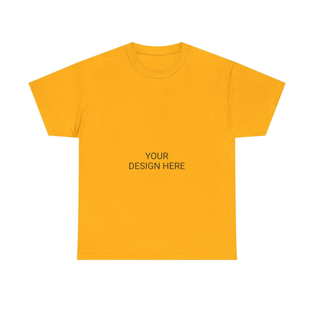 Customizable Unisex Heavy Cotton Tee, Fun Graphic Shirt, Personalized Gift, Casual Wear, Birthday, Holiday Tee