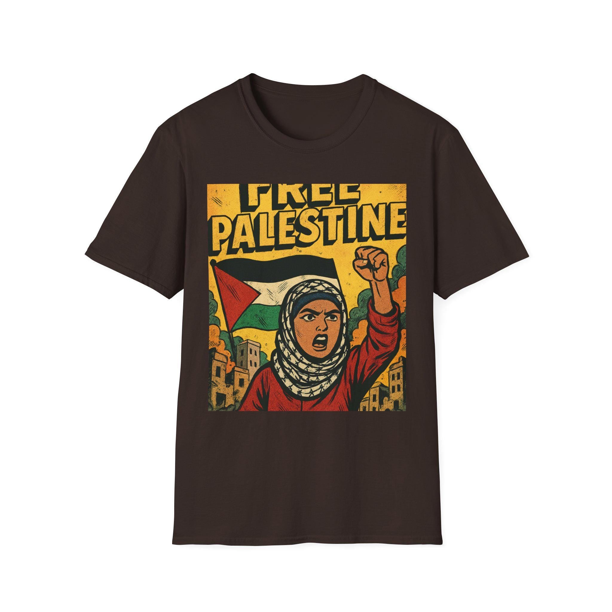 Empowering Statement Tee - Free Palestine Graphic, Activism Shirt, Social Justice Apparel, Unisex T-Shirt, Casual Wear, Gifts for Advocates
