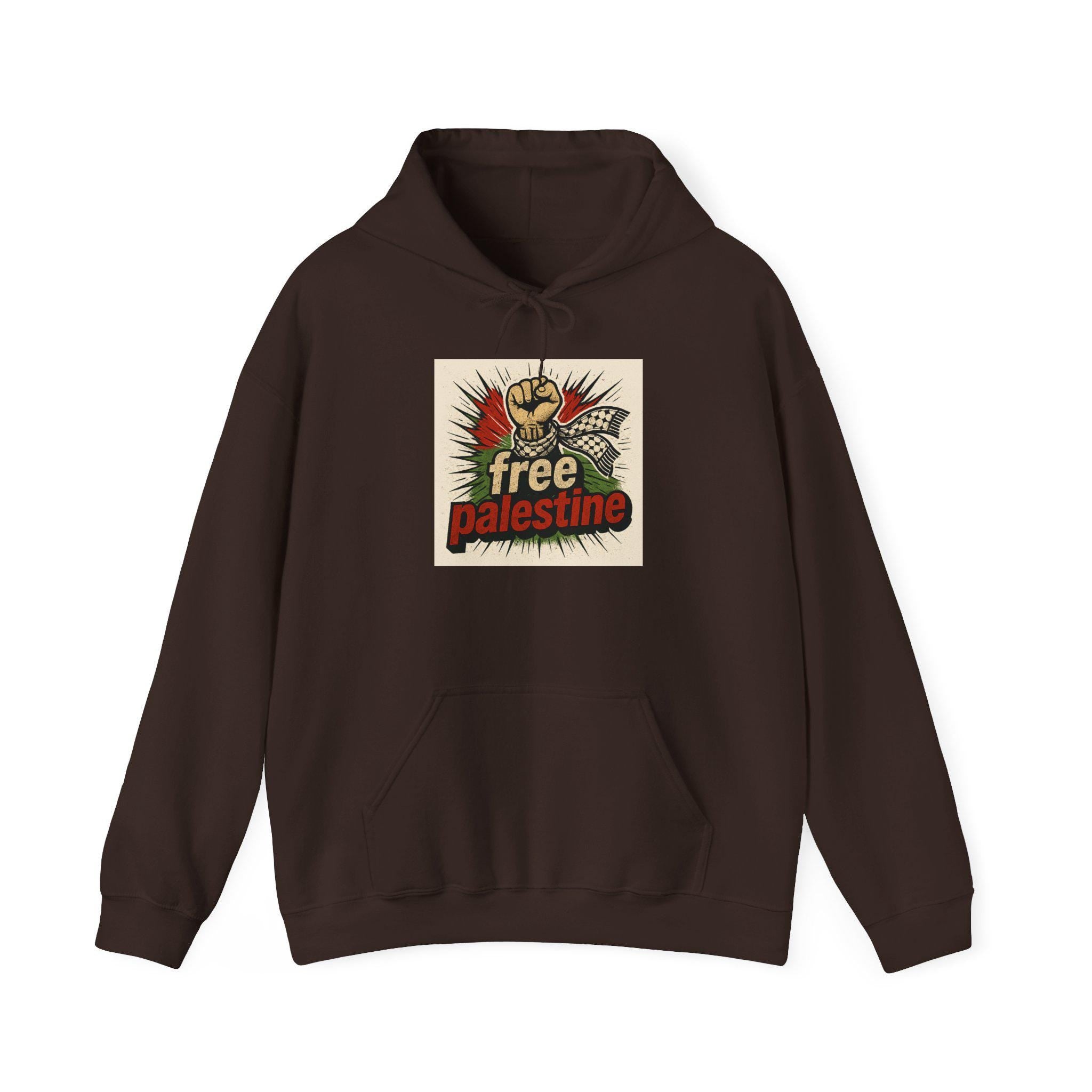 Palestine Pride Unisex Hoodie, Cozy Statement Sweatshirt, Graphic Hoodie for Activists, Ethical Fashion Gift, Political Statement Apparel
