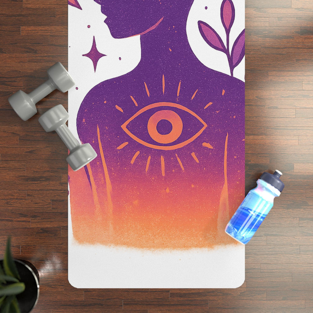Galactic Yoga Mat, Cosmic Exercise Mat for Home Workouts, Meditation, Gift for Yoga Lovers, Spiritual Decor, Yoga Accessories