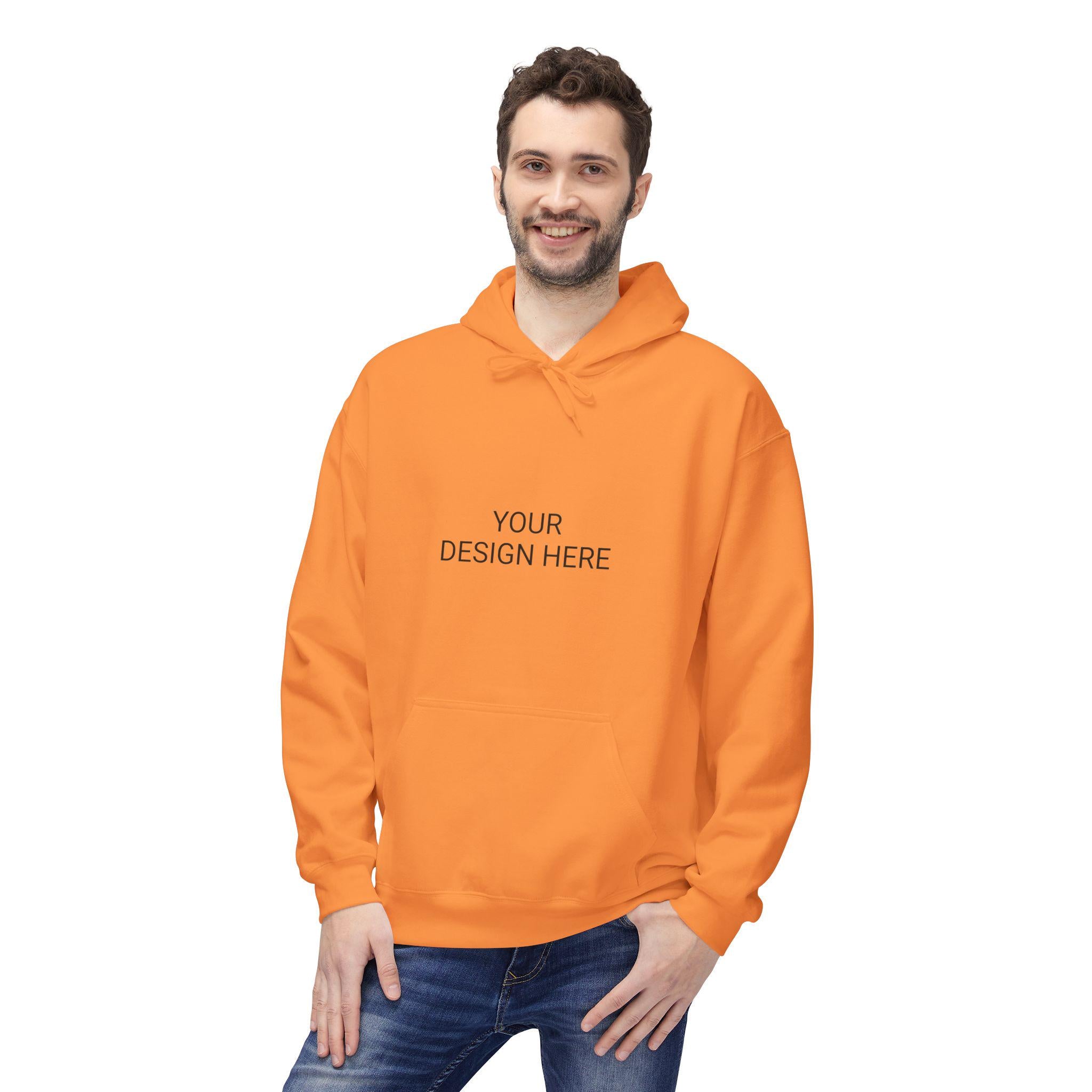 Cozy Customizable Fleece Hoodie - Perfect for Gifts, Casual Wear, Birthdays, and Holidays, Personalize Your Style!