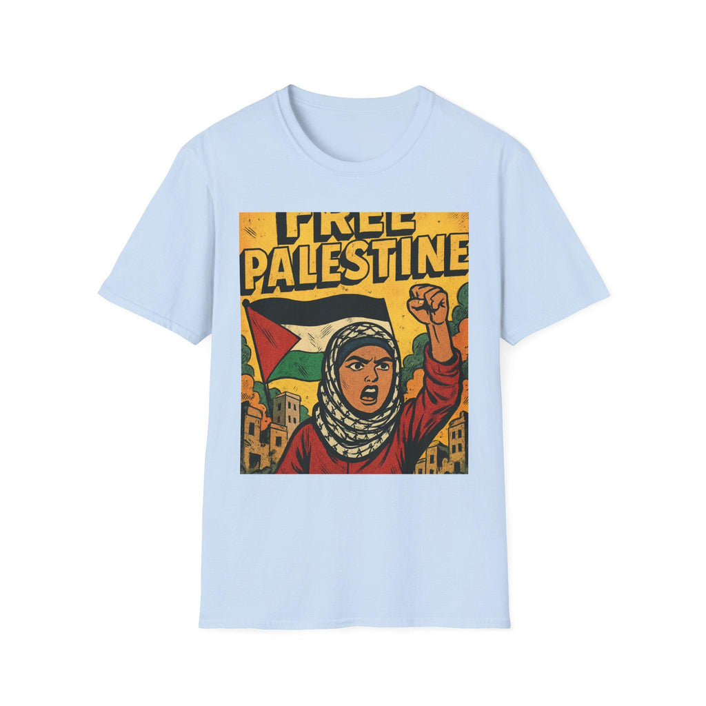 Empowering Statement Tee - Free Palestine Graphic, Activism Shirt, Social Justice Apparel, Unisex T-Shirt, Casual Wear, Gifts for Advocates