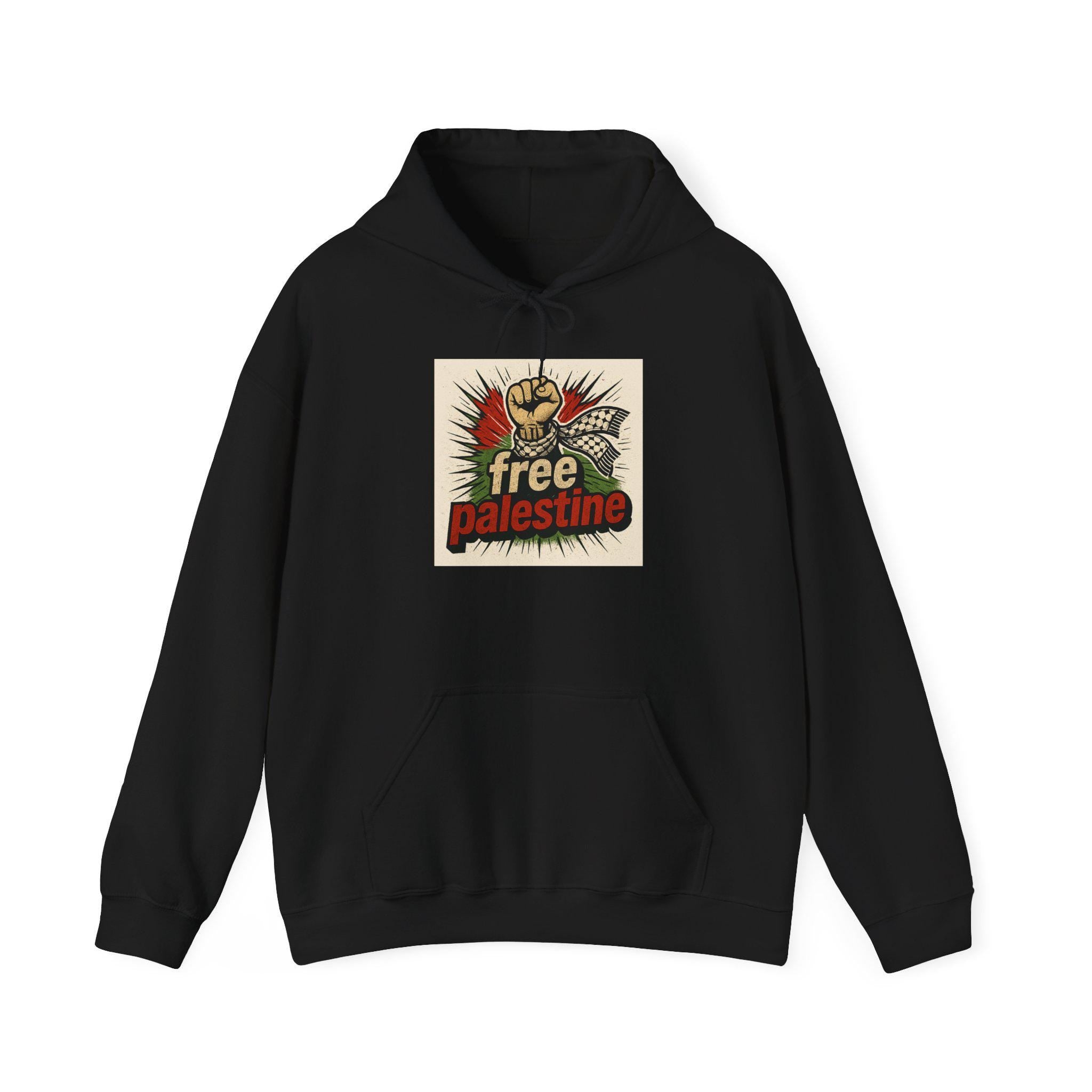 Palestine Pride Unisex Hoodie, Cozy Statement Sweatshirt, Graphic Hoodie for Activists, Ethical Fashion Gift, Political Statement Apparel