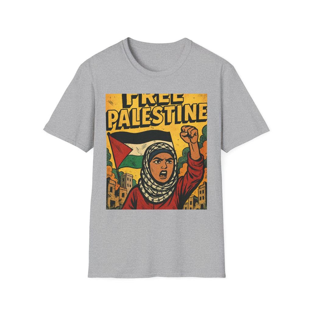Empowering Statement Tee - Free Palestine Graphic, Activism Shirt, Social Justice Apparel, Unisex T-Shirt, Casual Wear, Gifts for Advocates