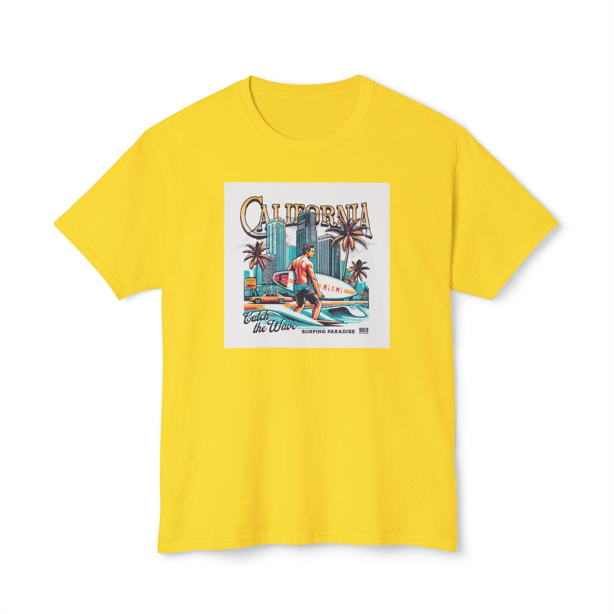 California Vintage Surf T-Shirt, Summer Shirt, Beachwear, Gift for Surfers, Casual Tee