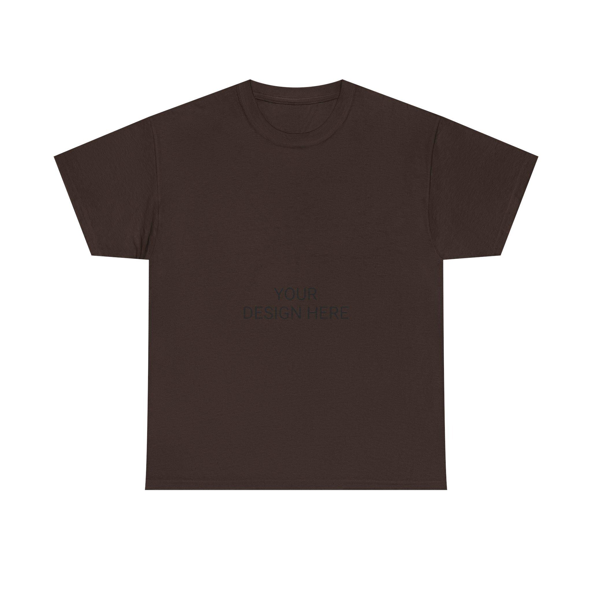 Customizable Unisex Heavy Cotton Tee, Fun Graphic Shirt, Personalized Gift, Casual Wear, Birthday, Holiday Tee