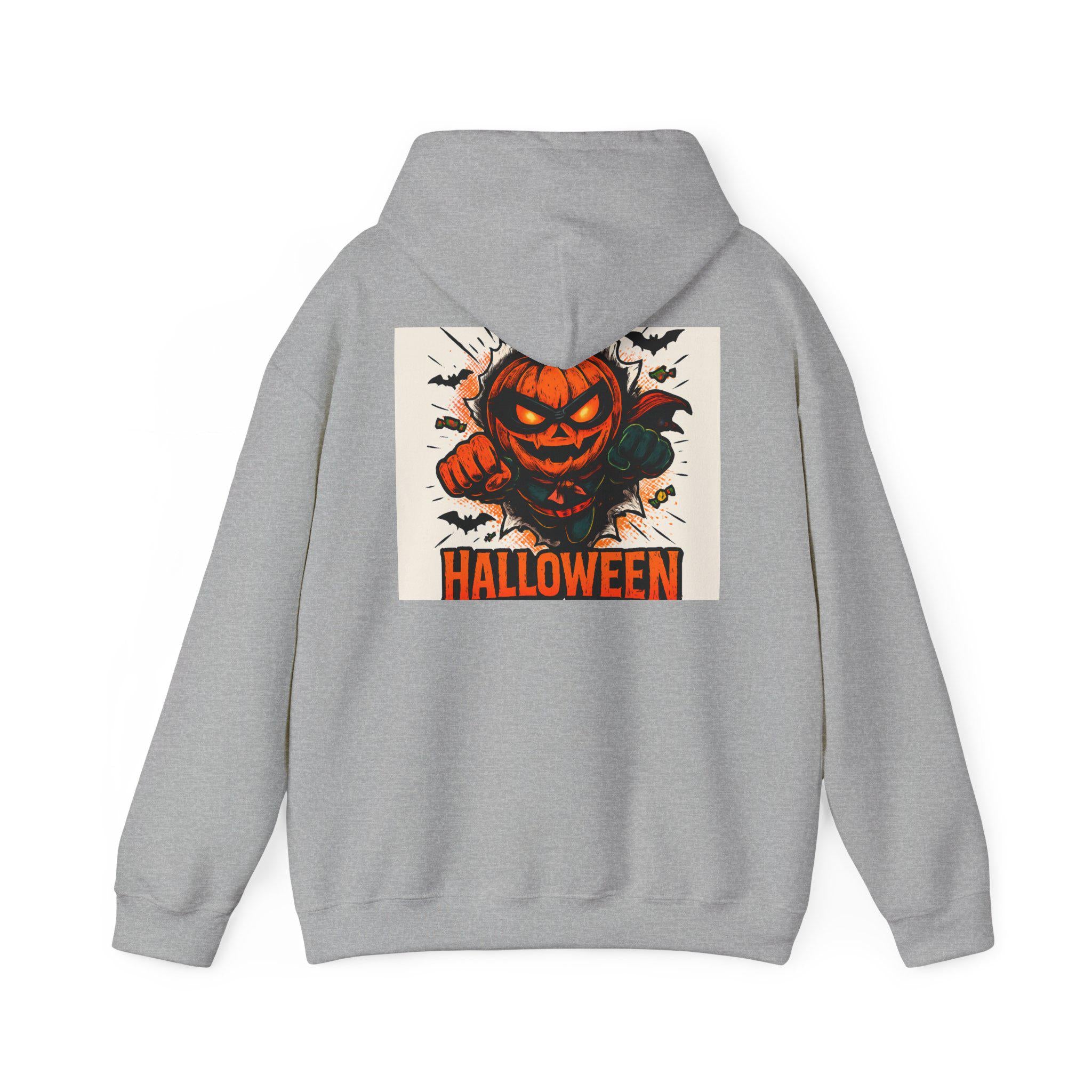 Halloween Pumpkin Graphic Hoodie, Unisex Sweatshirt, Spooky Apparel, Fall Fashion, Cozy Costume