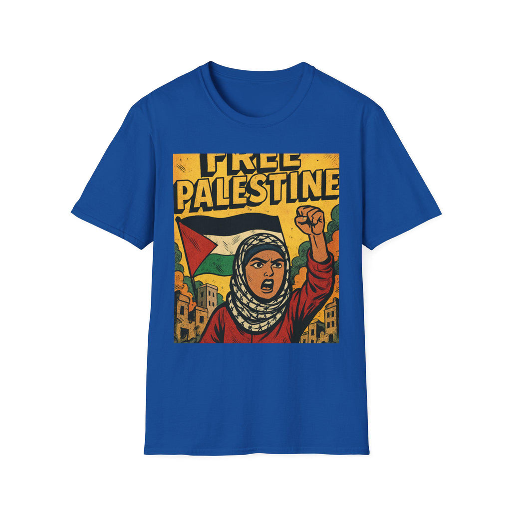 Empowering Statement Tee - Free Palestine Graphic, Activism Shirt, Social Justice Apparel, Unisex T-Shirt, Casual Wear, Gifts for Advocates