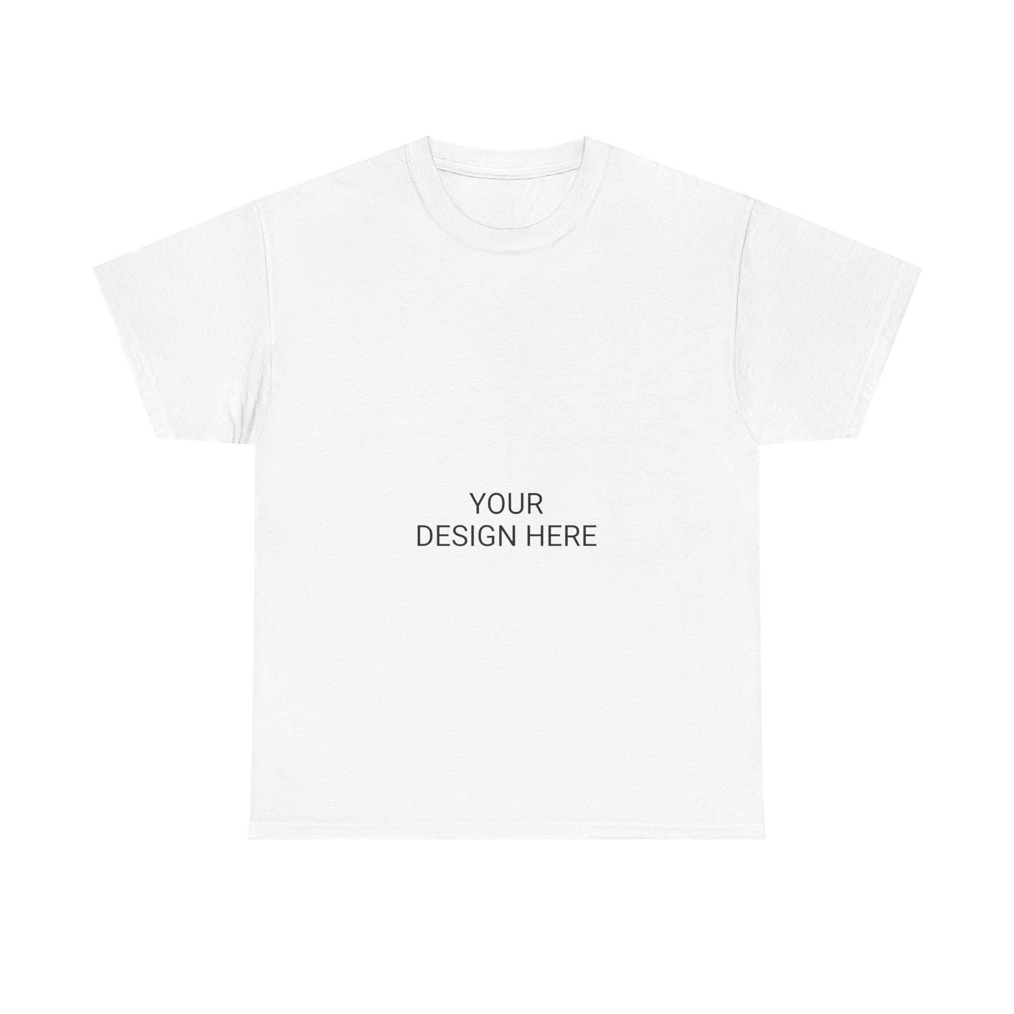Customizable Unisex Heavy Cotton Tee, Fun Graphic Shirt, Personalized Gift, Casual Wear, Birthday, Holiday Tee