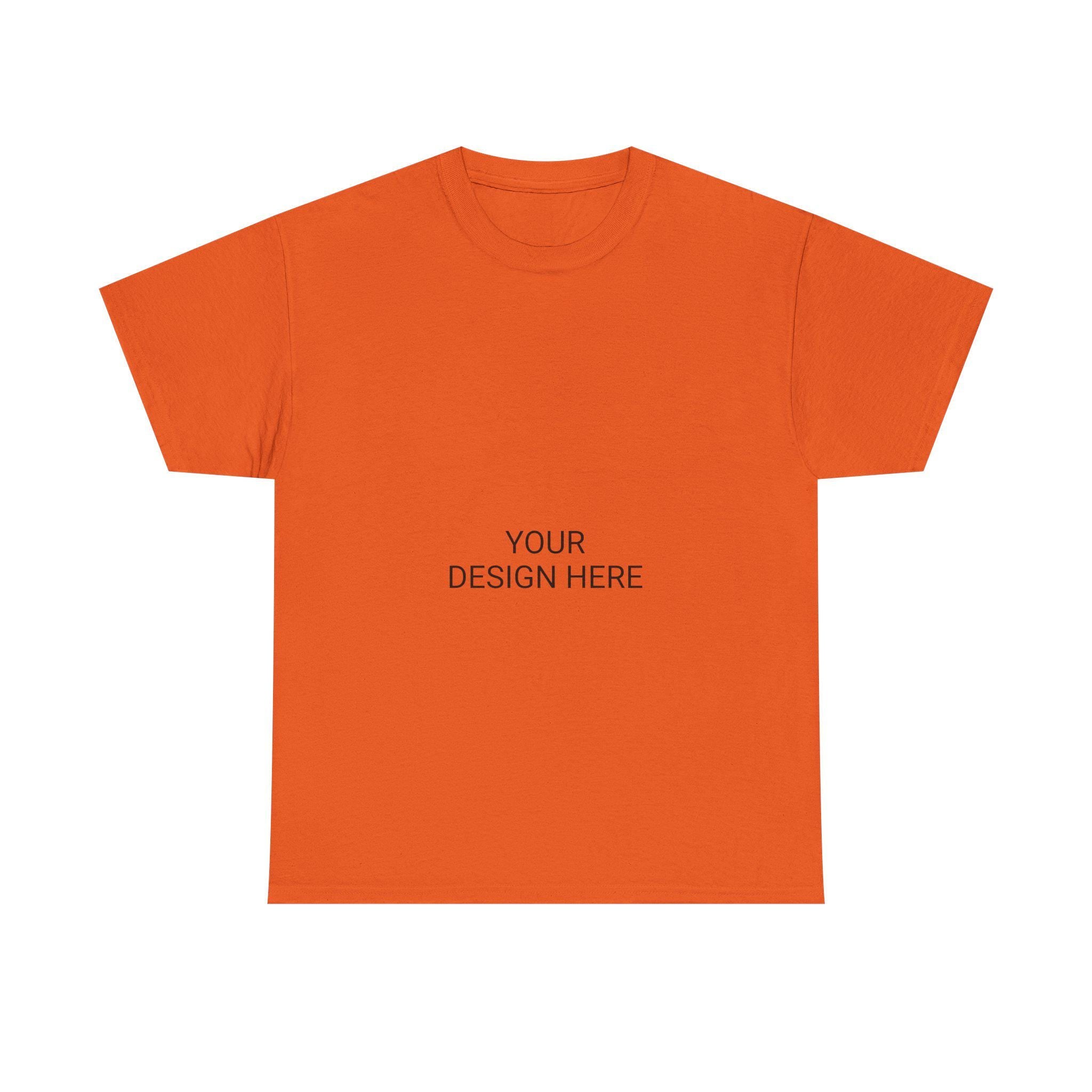 Customizable Unisex Heavy Cotton Tee, Fun Graphic Shirt, Personalized Gift, Casual Wear, Birthday, Holiday Tee