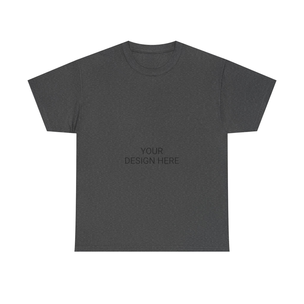 Customizable Unisex Heavy Cotton Tee, Fun Graphic Shirt, Personalized Gift, Casual Wear, Birthday, Holiday Tee
