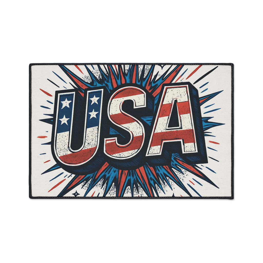 Coastal Stay Awhile Floor Mat, Entryway Rug, Non-slip Doormat, Beach Decor, Home Welcome Mat