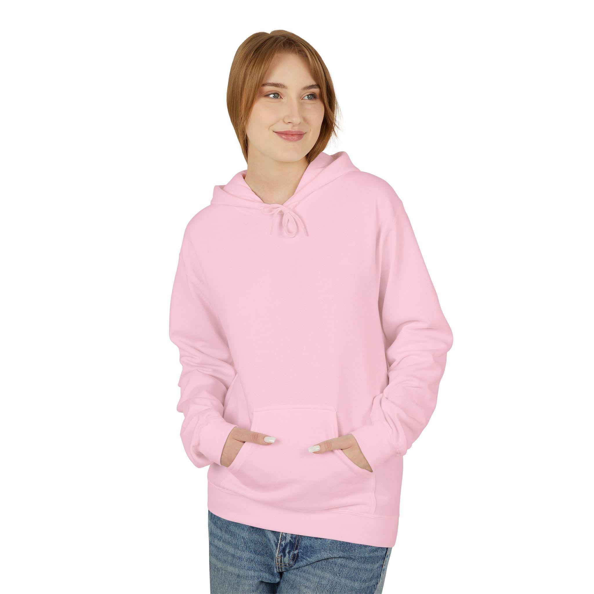 Cozy Unisex Fleece Hoodie - Perfect for Relaxation, Casual Outings, Gifts for Friends, Fall and Winter Wear, Customizable Design