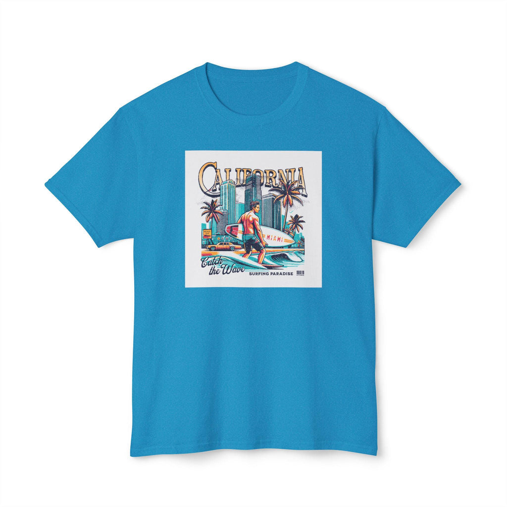 California Vintage Surf T-Shirt, Summer Shirt, Beachwear, Gift for Surfers, Casual Tee