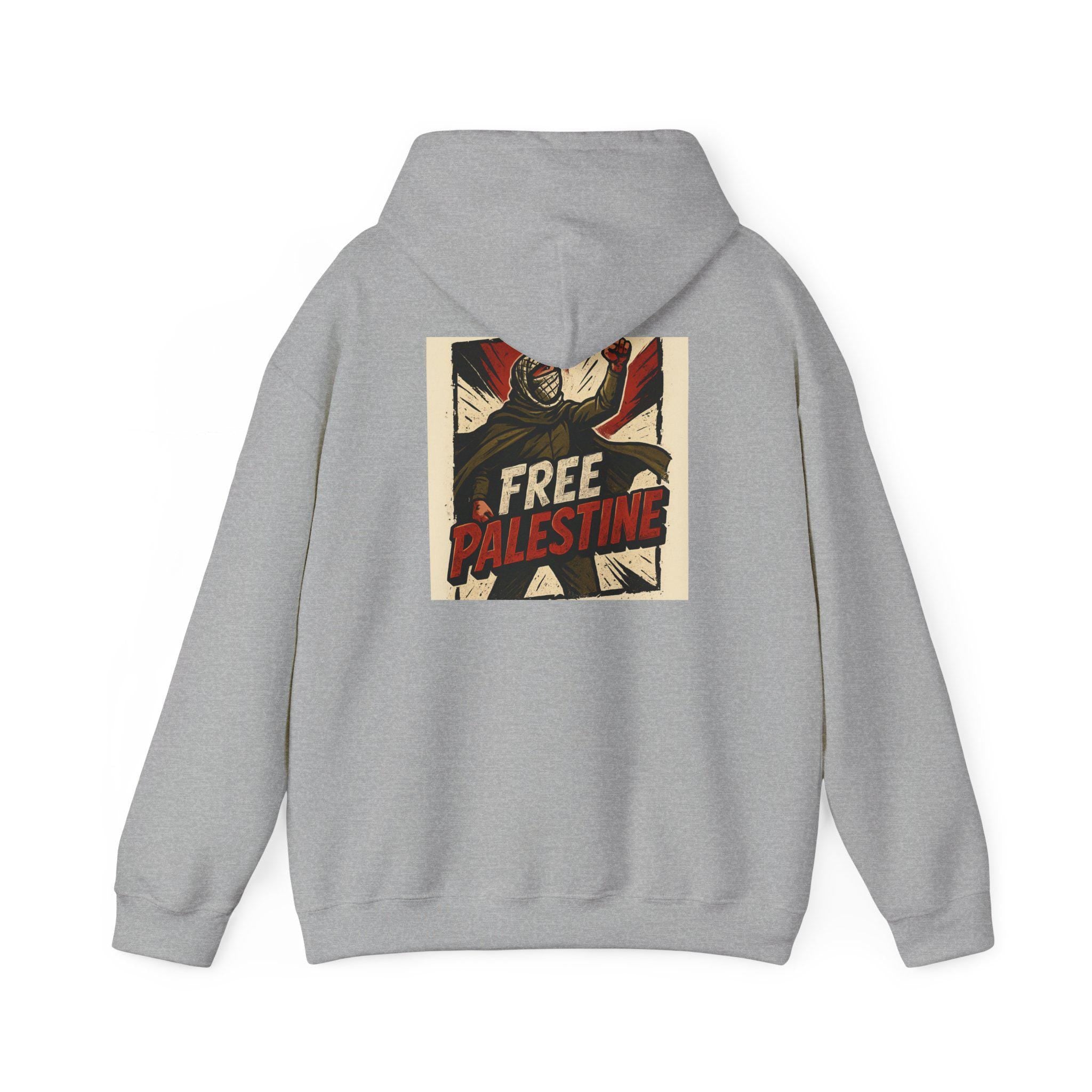 Palestine Pride Unisex Hoodie, Cozy Statement Sweatshirt, Graphic Hoodie for Activists, Ethical Fashion Gift, Political Statement Apparel