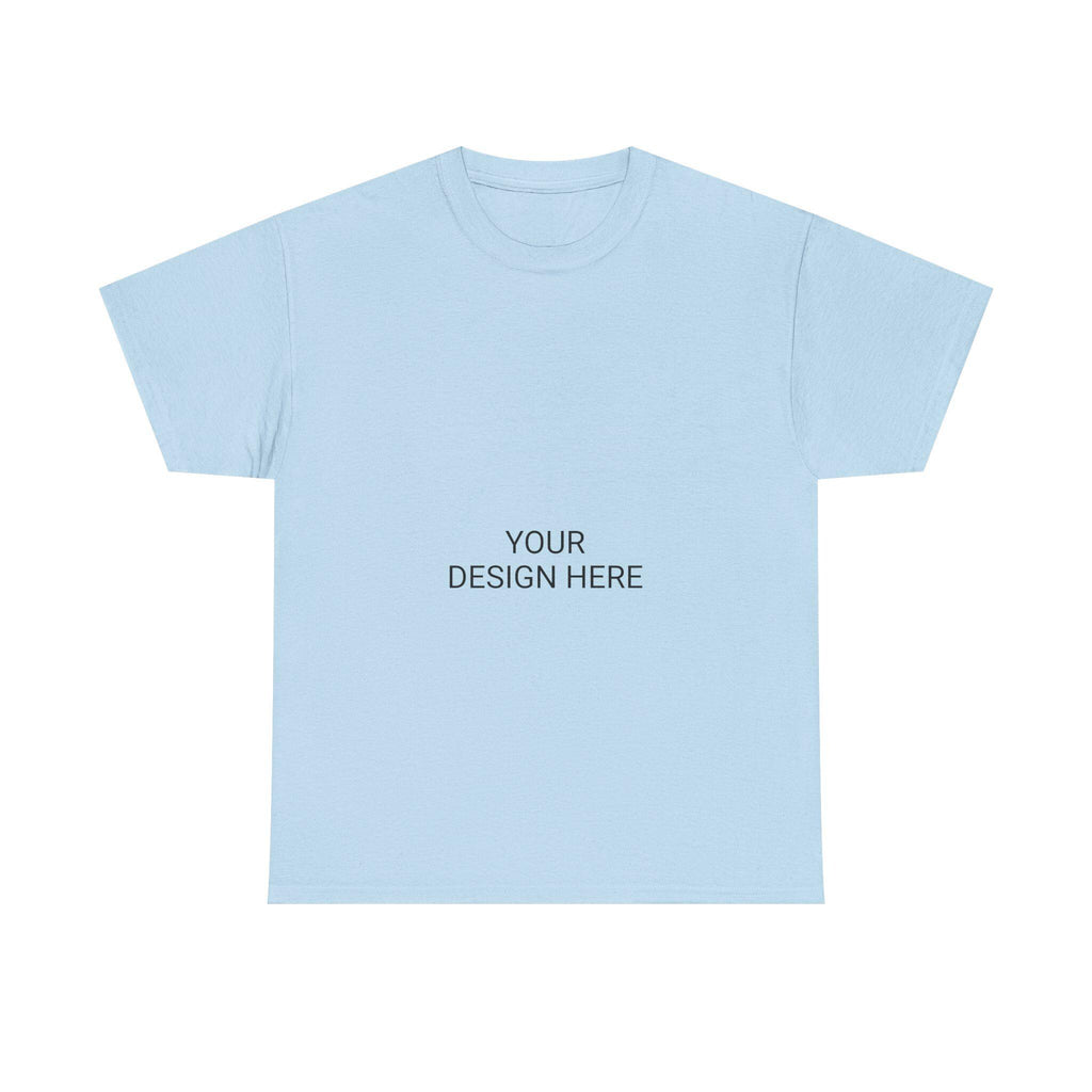 Customizable Unisex Heavy Cotton Tee, Fun Graphic Shirt, Personalized Gift, Casual Wear, Birthday, Holiday Tee