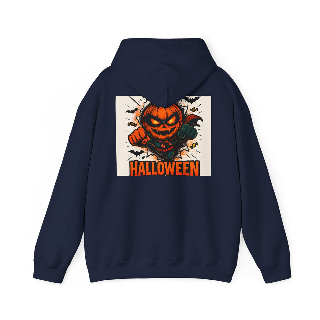Halloween Pumpkin Graphic Hoodie, Unisex Sweatshirt, Spooky Apparel, Fall Fashion, Cozy Costume