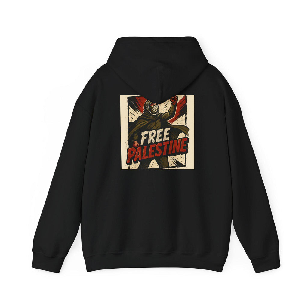 Palestine Pride Unisex Hoodie, Cozy Statement Sweatshirt, Graphic Hoodie for Activists, Ethical Fashion Gift, Political Statement Apparel