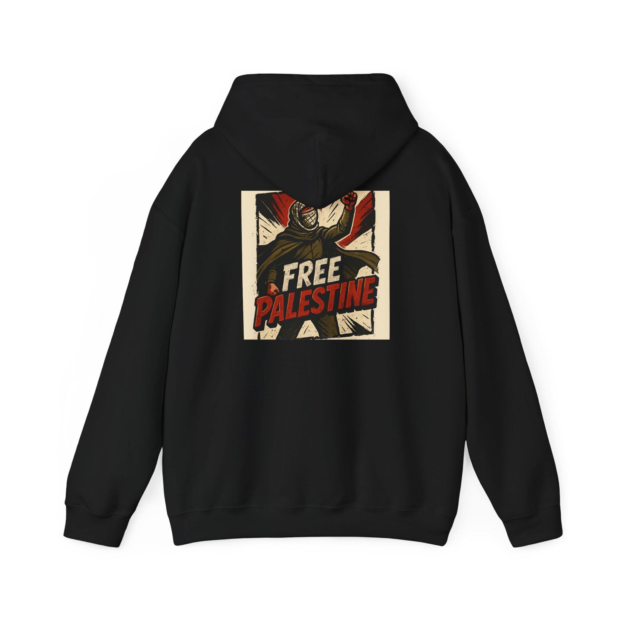 Palestine Pride Unisex Hoodie, Cozy Statement Sweatshirt, Graphic Hoodie for Activists, Ethical Fashion Gift, Political Statement Apparel