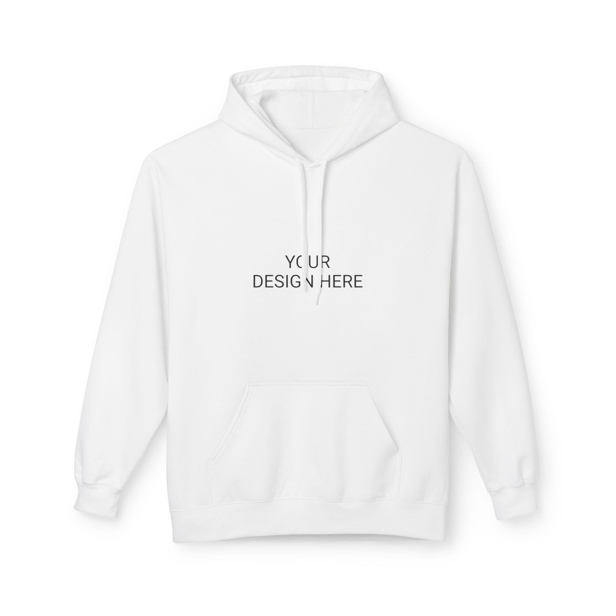 Cozy Customizable Fleece Hoodie - Perfect for Gifts, Casual Wear, Birthdays, and Holidays, Personalize Your Style!
