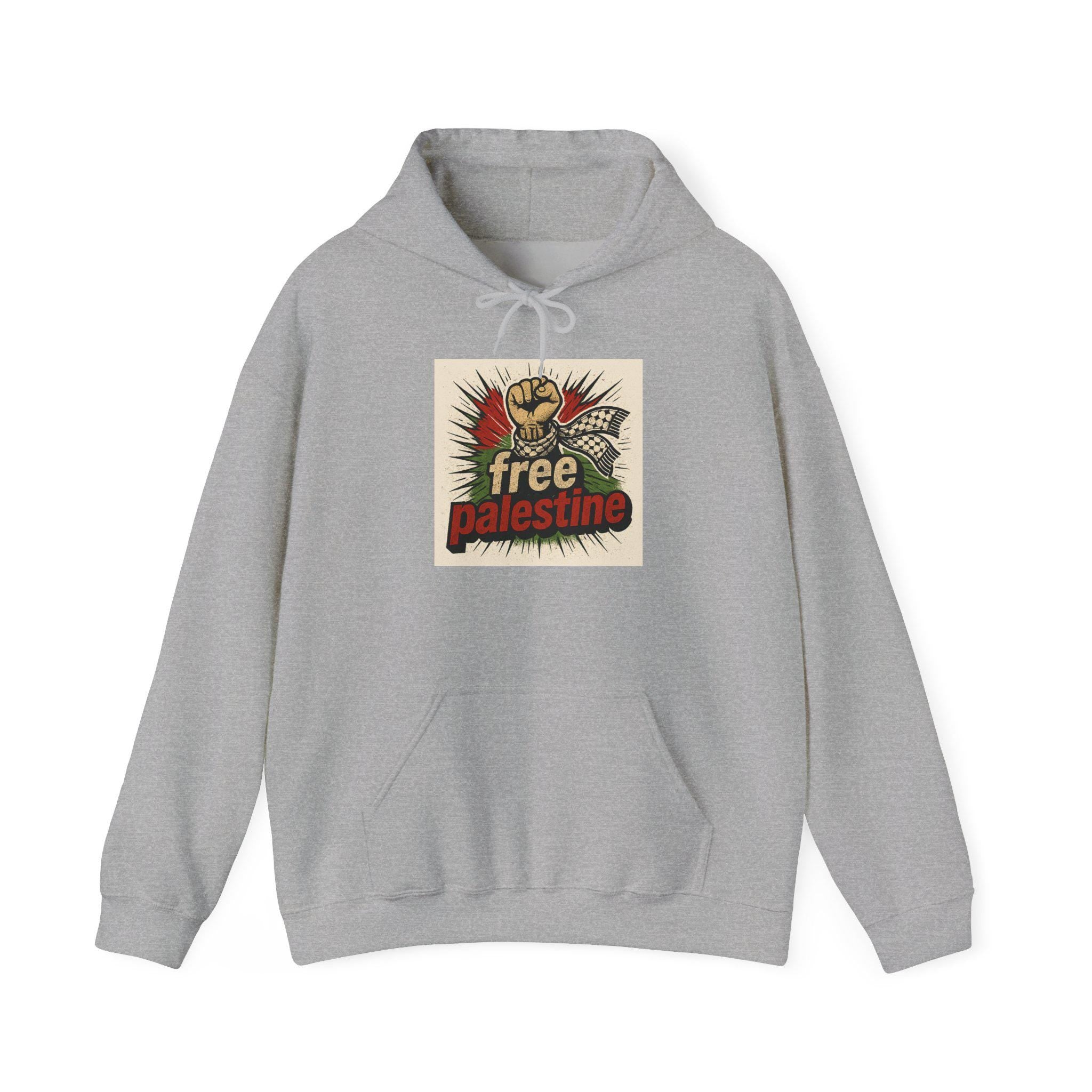 Palestine Pride Unisex Hoodie, Cozy Statement Sweatshirt, Graphic Hoodie for Activists, Ethical Fashion Gift, Political Statement Apparel