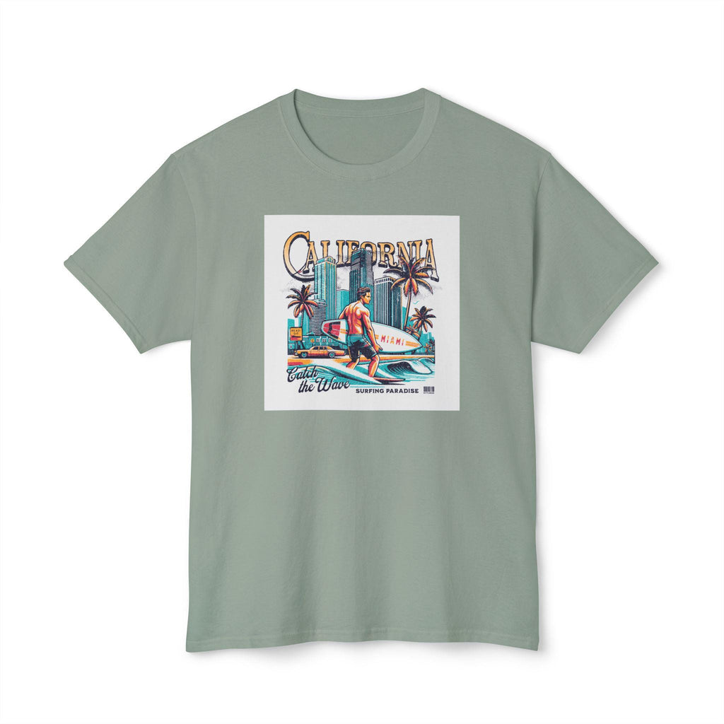 California Vintage Surf T-Shirt, Summer Shirt, Beachwear, Gift for Surfers, Casual Tee