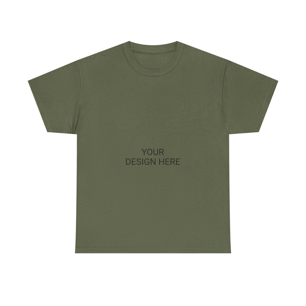Customizable Unisex Heavy Cotton Tee, Fun Graphic Shirt, Personalized Gift, Casual Wear, Birthday, Holiday Tee