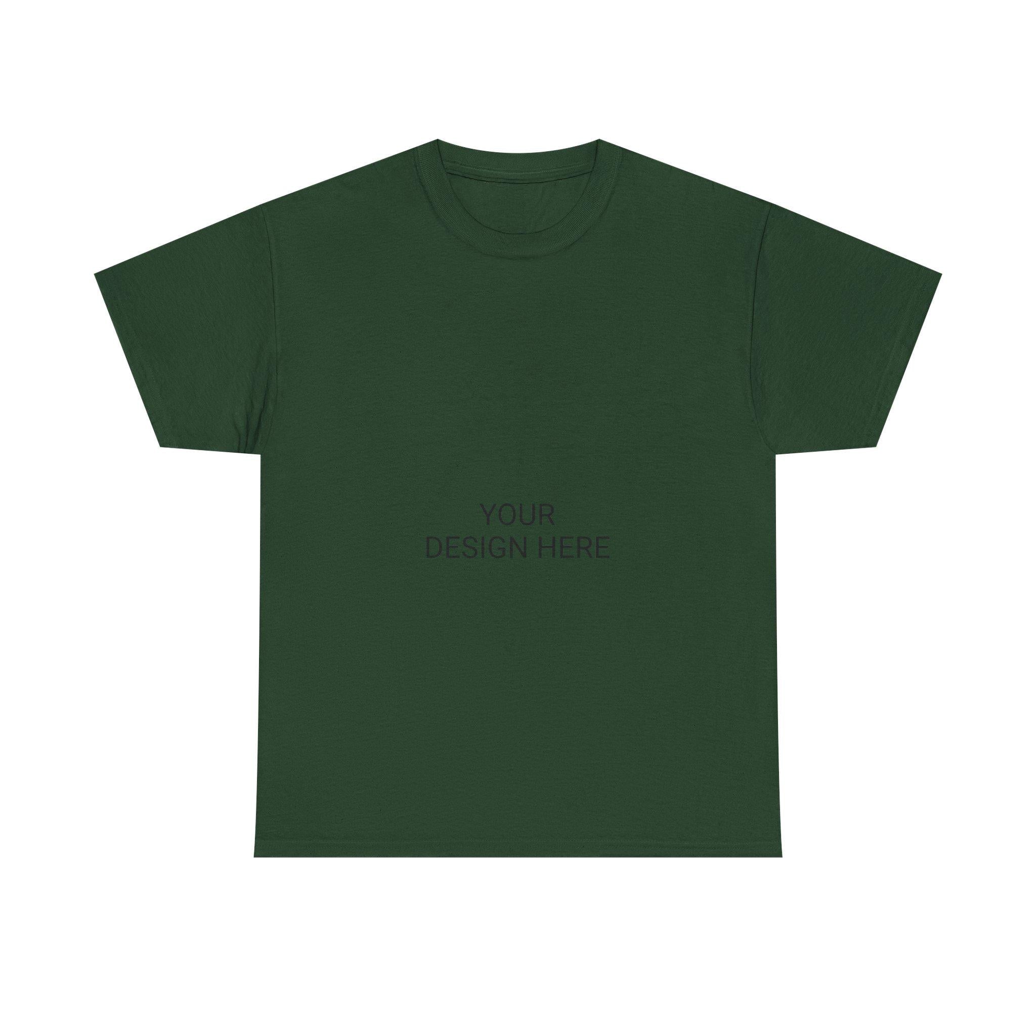 Customizable Unisex Heavy Cotton Tee, Fun Graphic Shirt, Personalized Gift, Casual Wear, Birthday, Holiday Tee