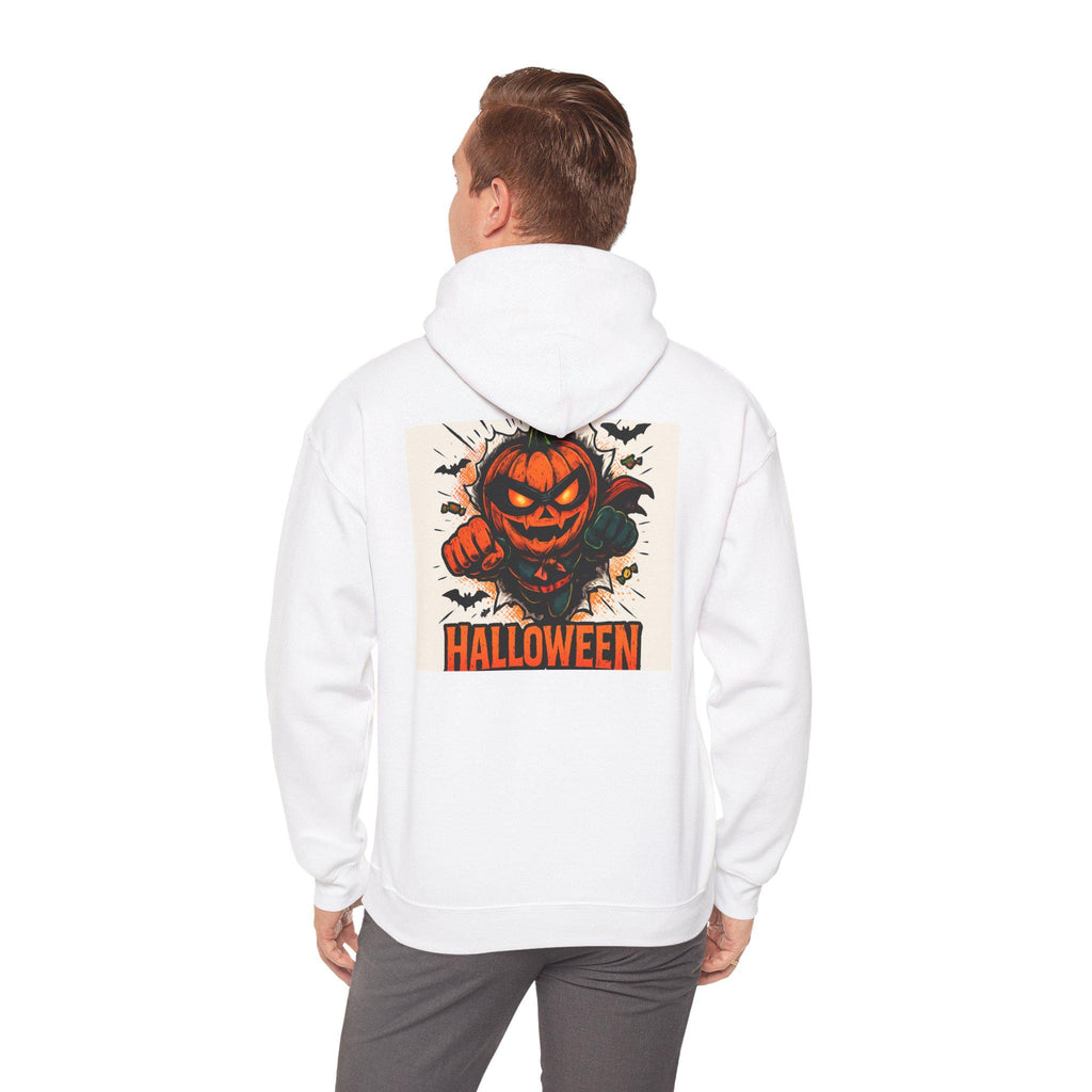 Halloween Pumpkin Graphic Hoodie, Unisex Sweatshirt, Spooky Apparel, Fall Fashion, Cozy Costume